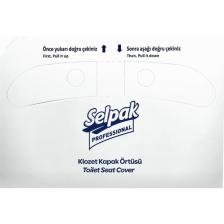 Selpak Professional Klozet Kapak Örtüsü 250li