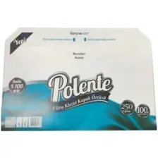 Polente Klozet Kapak Örtüsü 250 Yaprak