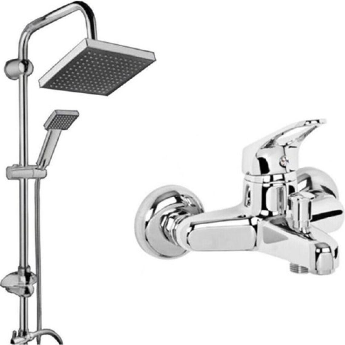 Lupobianco 3'lü Duş Seti Duş Robotu Banyo Bataryası Lavabo Bataryası