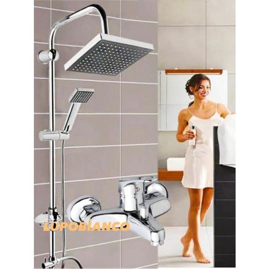 Lupobianco 3'lü Duş Seti Duş Robotu Banyo Bataryası Lavabo Bataryası