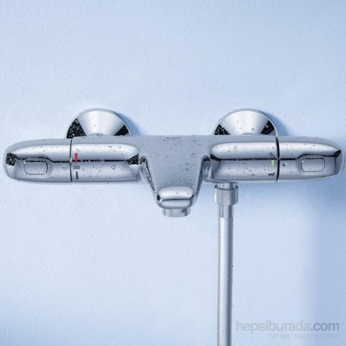 Grohe Grohtherm 1000 New Termostatik Banyo Bataryası - 34155003