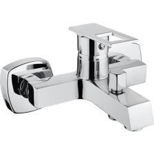 Vilas Dallas Kare Krom Mix Duş Banyo Bataryası