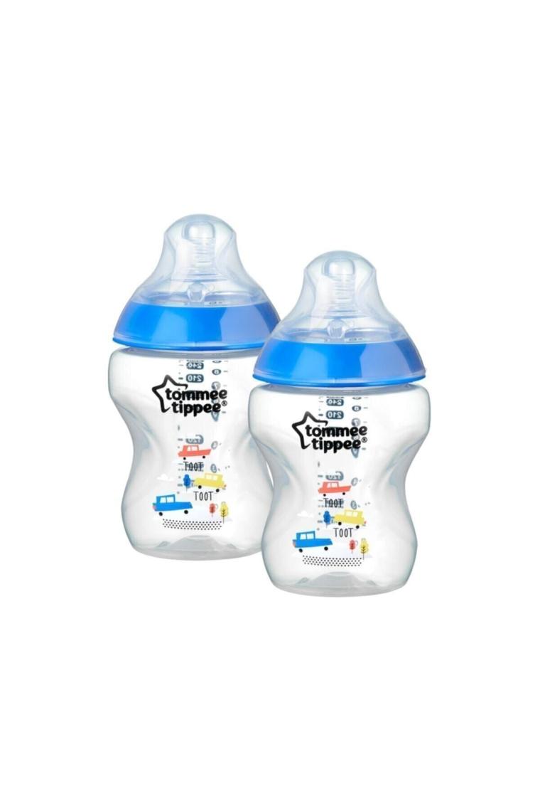 Closer To Nature Pp Biberon 2'li Set 260 ml Mavi