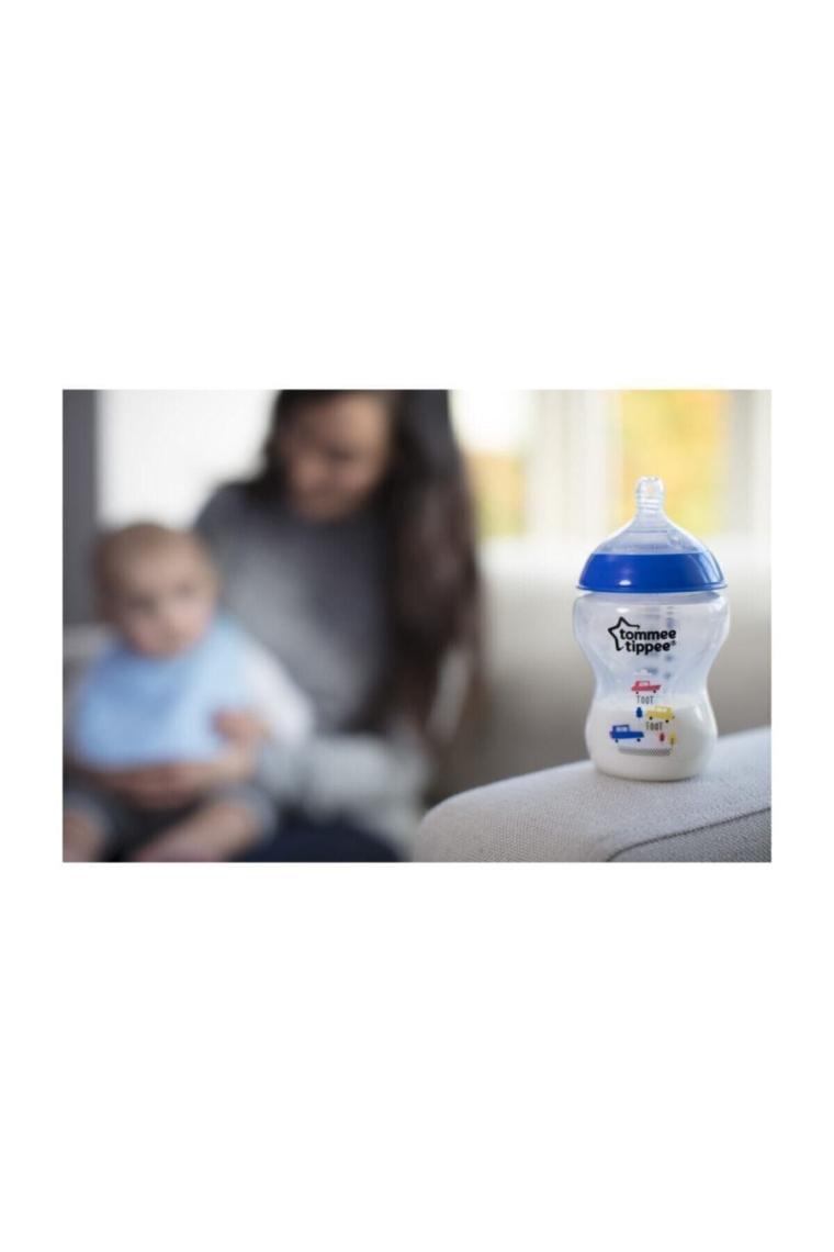 Closer To Nature Pp Biberon 2'li Set 260 ml Mavi