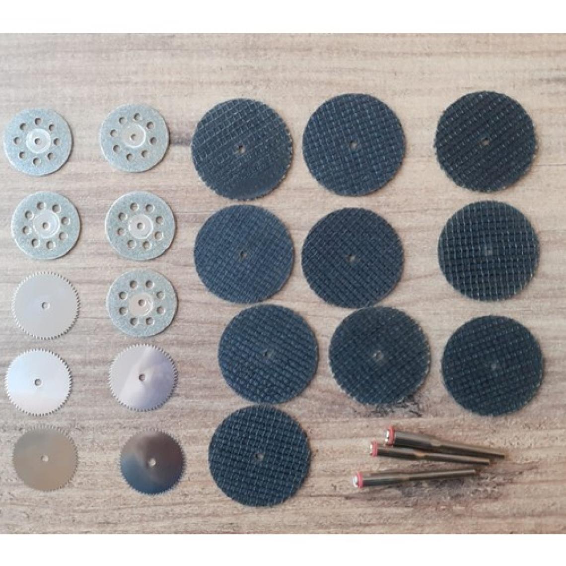 Depolife Mini Vız Vız Için Kesici Mini Disk Seti Ahşap Metal Cam Fayans Kesme Elmas Hss Fiberglas Kesici Set