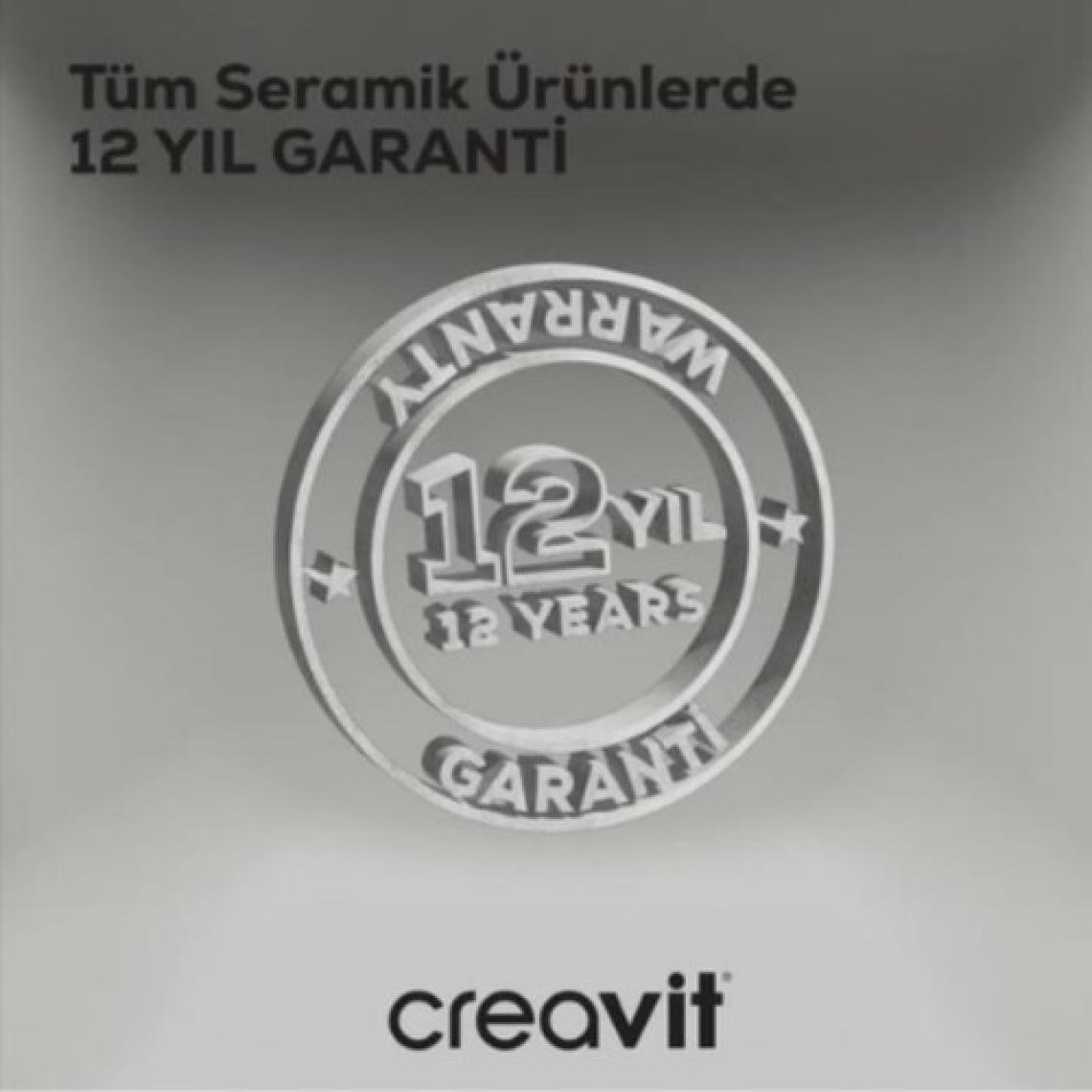 Creavit Fotoselli Lavabo Bataryası Çift Su Girişli