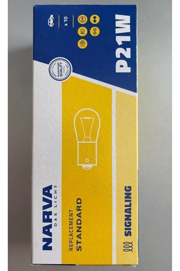 Narva 12V 93 P21W Stop Sinyal Ampulü Tek Duy (10 Adet) 17635