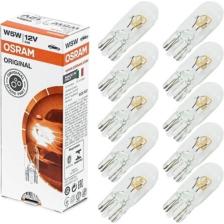 Osram 12V T10 W5W Dipsiz Park Gösterge Ampulü 10 Adet 2825