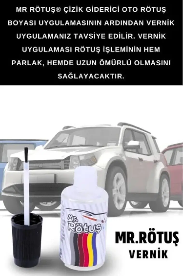 Mr Rötuş Oto Rötuş Verniği 20 Ml