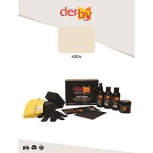 Derby Deri Döşeme Boyama, Onarım Seti - Çatlak ve Yırtık Deri Dolgu Macunu - 4'lü Set