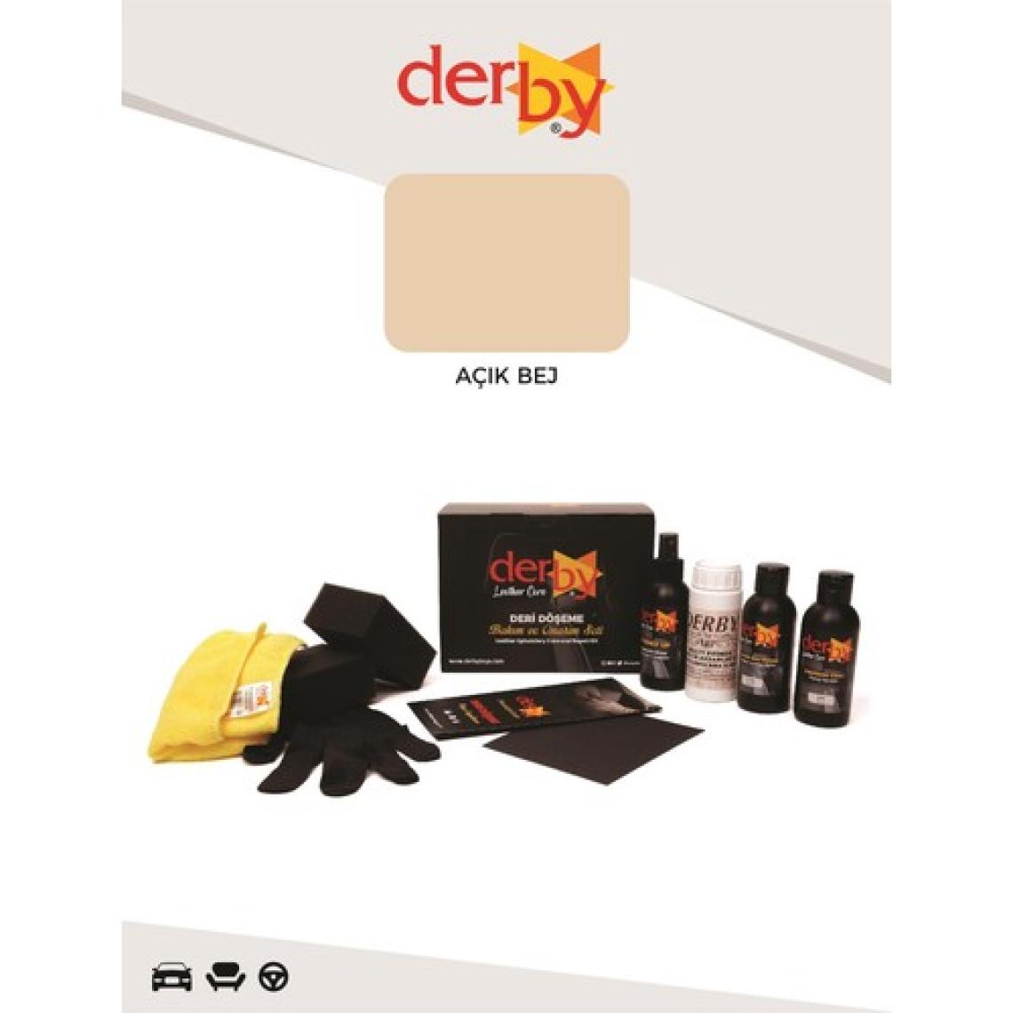 Derby Oto Torpido, Plastik, Trim ve Bakalit Aksam Boyama ve Yenileme Seti - 4'lü Set