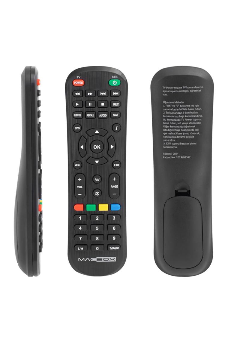 Magbox Weko Kr Magbox Lmli Dragon Luna 2020 Serisi Tv Özellikli Akıllı Uydu Kumandası (Tüm Lmli Kumandalara Uyar)