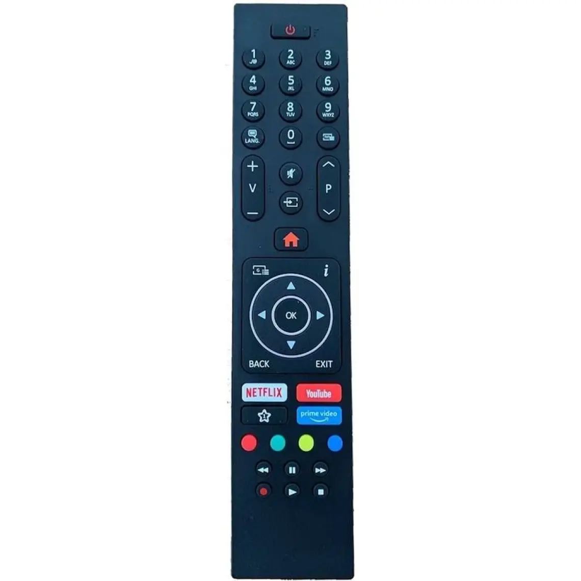 Weko Vestel Turn LED Tv Kumandası - Netflix, Youtube, Primevideo Tuşlu