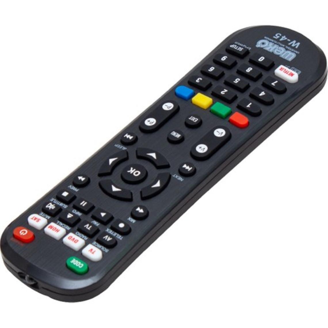 Weko Ka Weko W-45 Netflıx Tuşlu 4 In 1 Unıversal Tüm Modeller Öğrenebilen Akıllı Kumanda