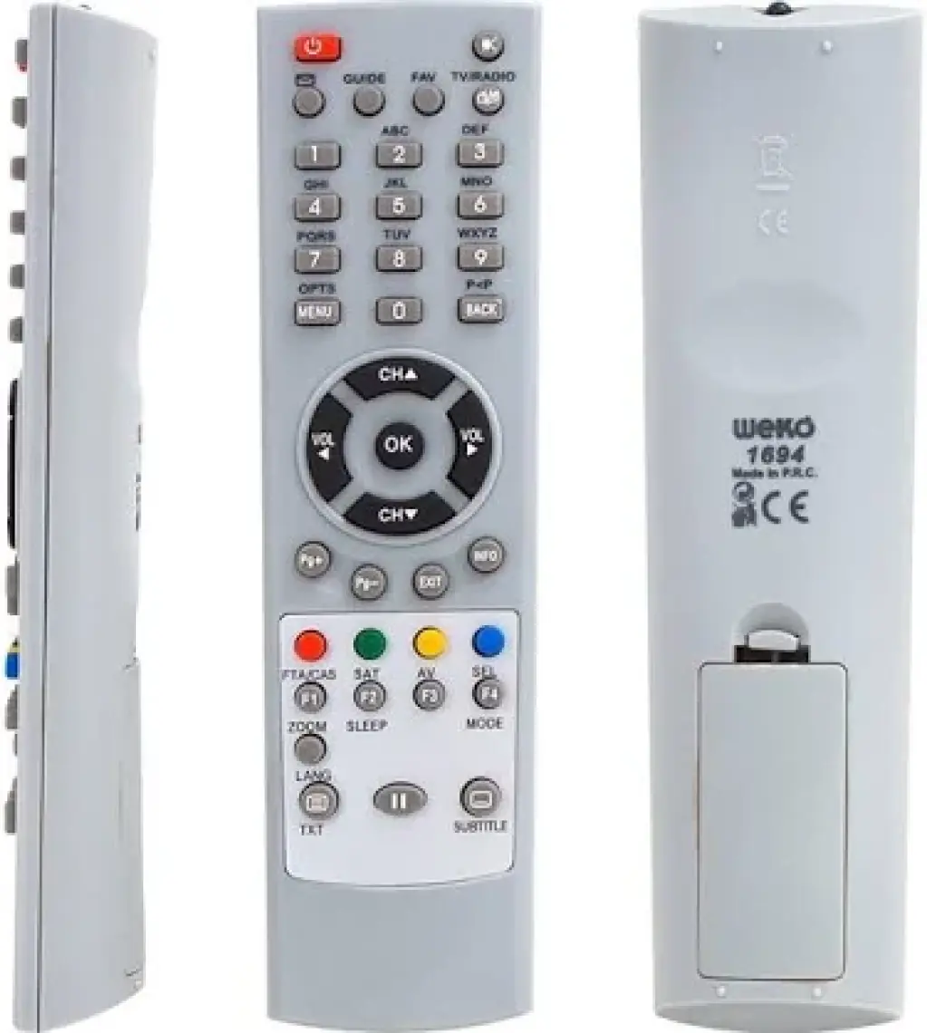 Weko Kr Sunny Digiturk 12200 Sd Kasali Siyah Uydu Kumandası