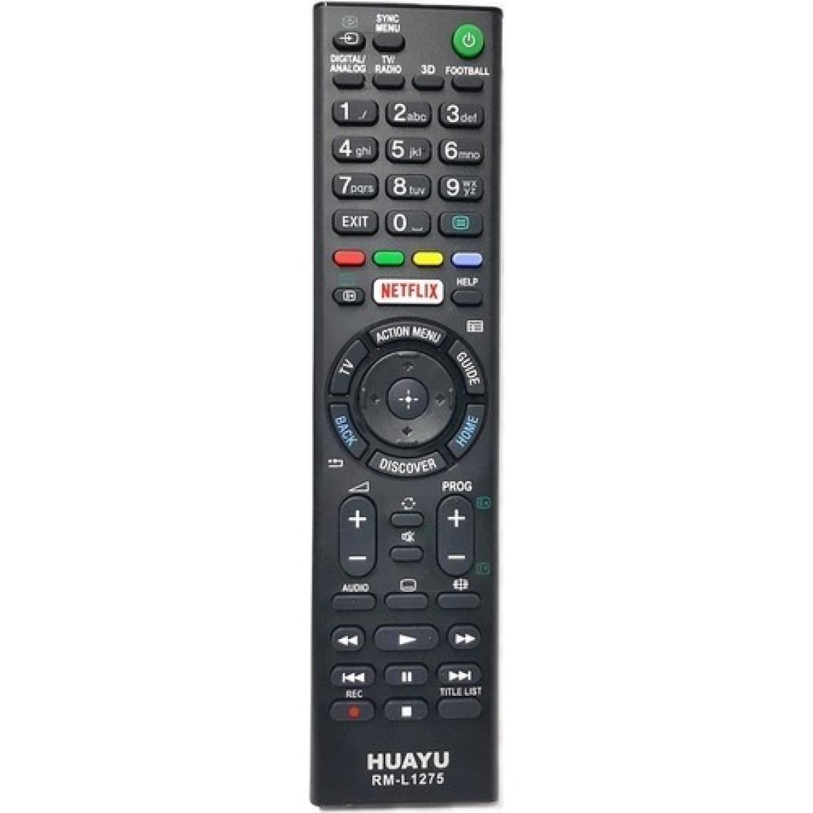 Swat Sony Bravia 3D Smart LED Tv Kumanda Netflıx Tuşlu RM-L1275