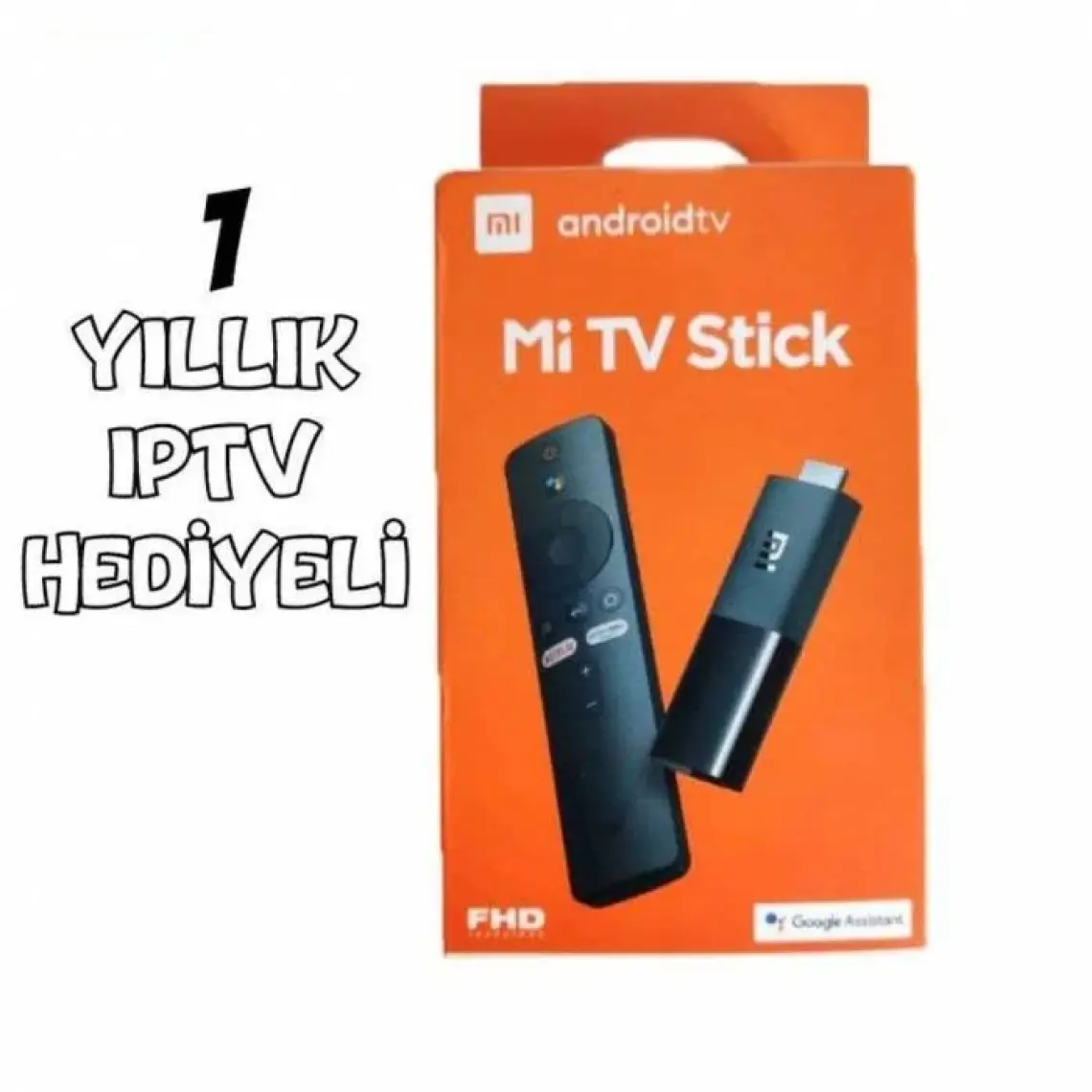 Techstorm Xiaomi Stick/Mi Box S 4K Android TV Box Uzaktan Kumanda