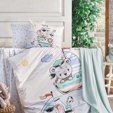 Kristal Sailing Ranforce Bebek Nevresim Takımı - Mavi