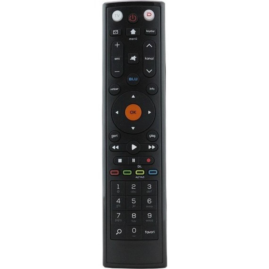 D-Smart 2017 Hd Blue Uydu Alıcı Kumandası
