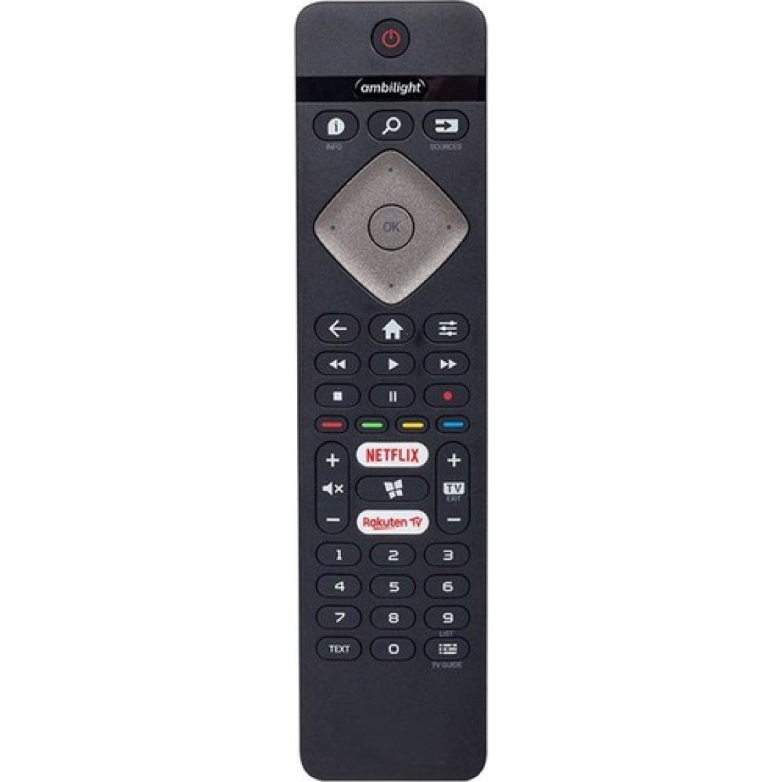 Parmis Philips Ambilight Netflix-Rakuten Tv Tuşlu LED Tv Kumandası 43PUS6504/62 HY1650