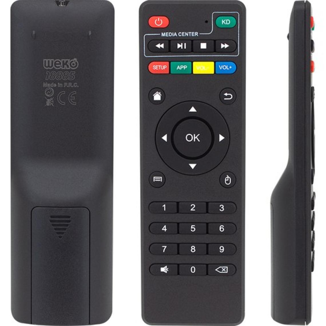 Ayt Android Box Cihazlar Için X96 Mini Kumandası X96 X100 X200 T96 Android Tv Box Uyumlu Uzaktan Kumanda