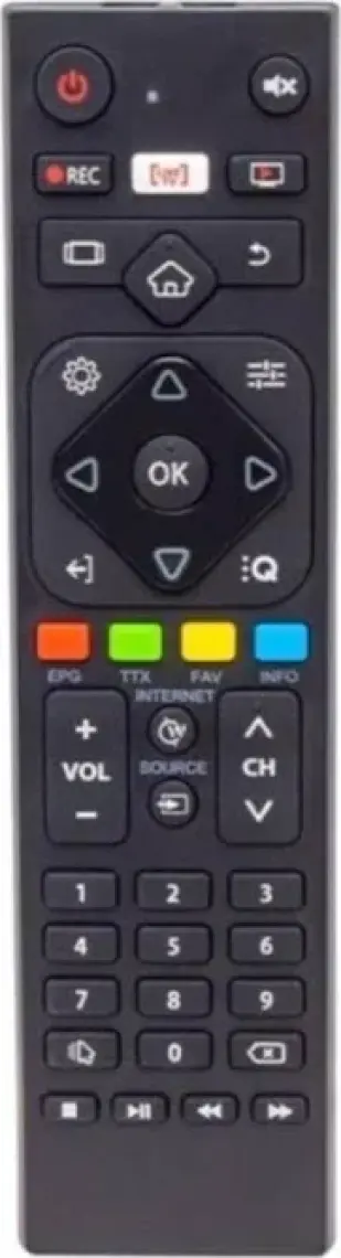 Showmax LCD LED Televizyon Kumandası Sunny Axen Hı-Level Live Tv Tuşlu LCD Kumanda  SX0187-B