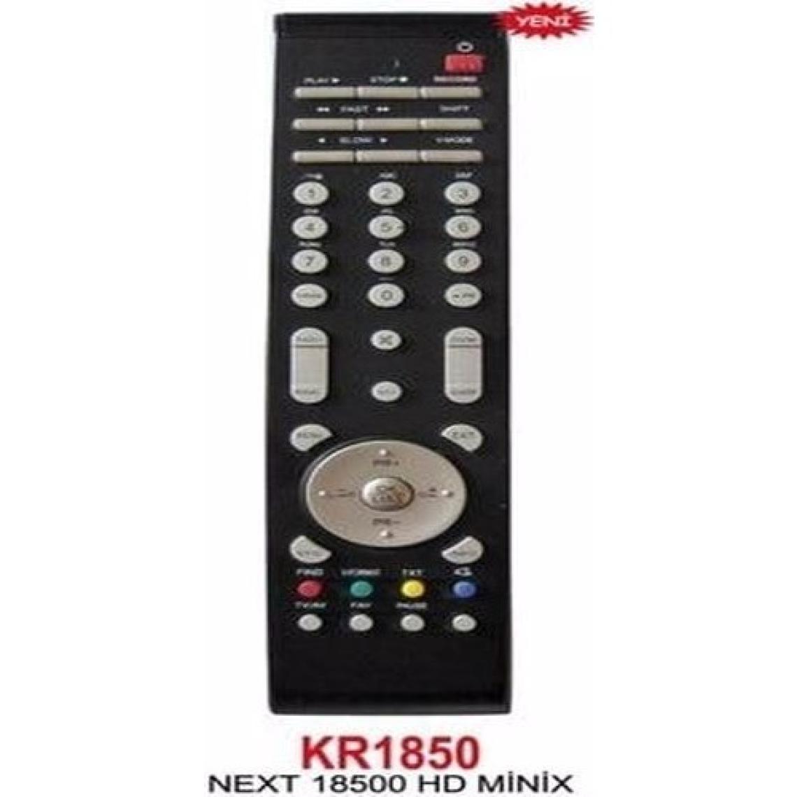 Swat Uydu Kumandası Swat Next 18500 Hd Minix Uydu Kumandası KR1850