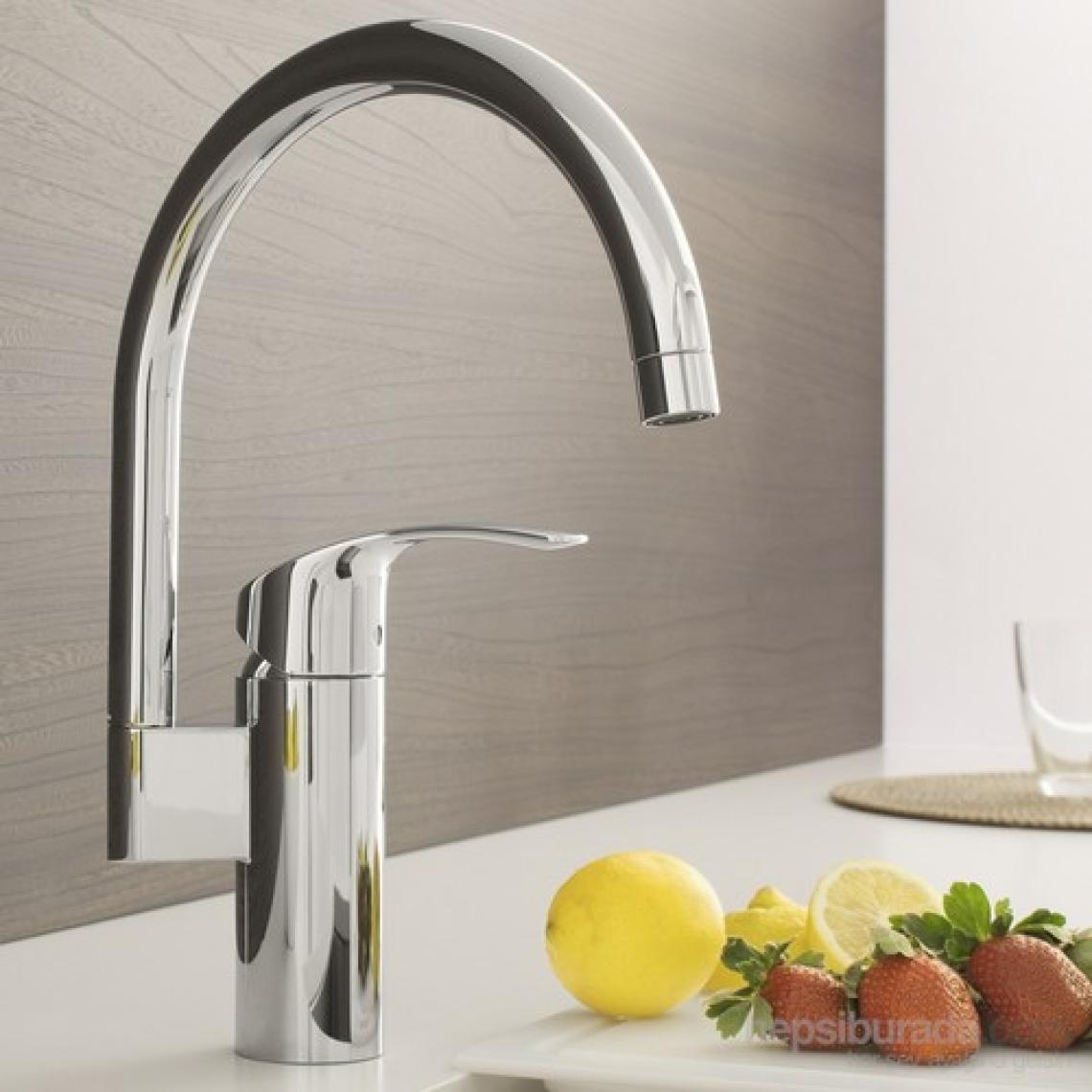 Grohe Eurosmart Tek Kumandalı Eviye Bataryası - 33202002