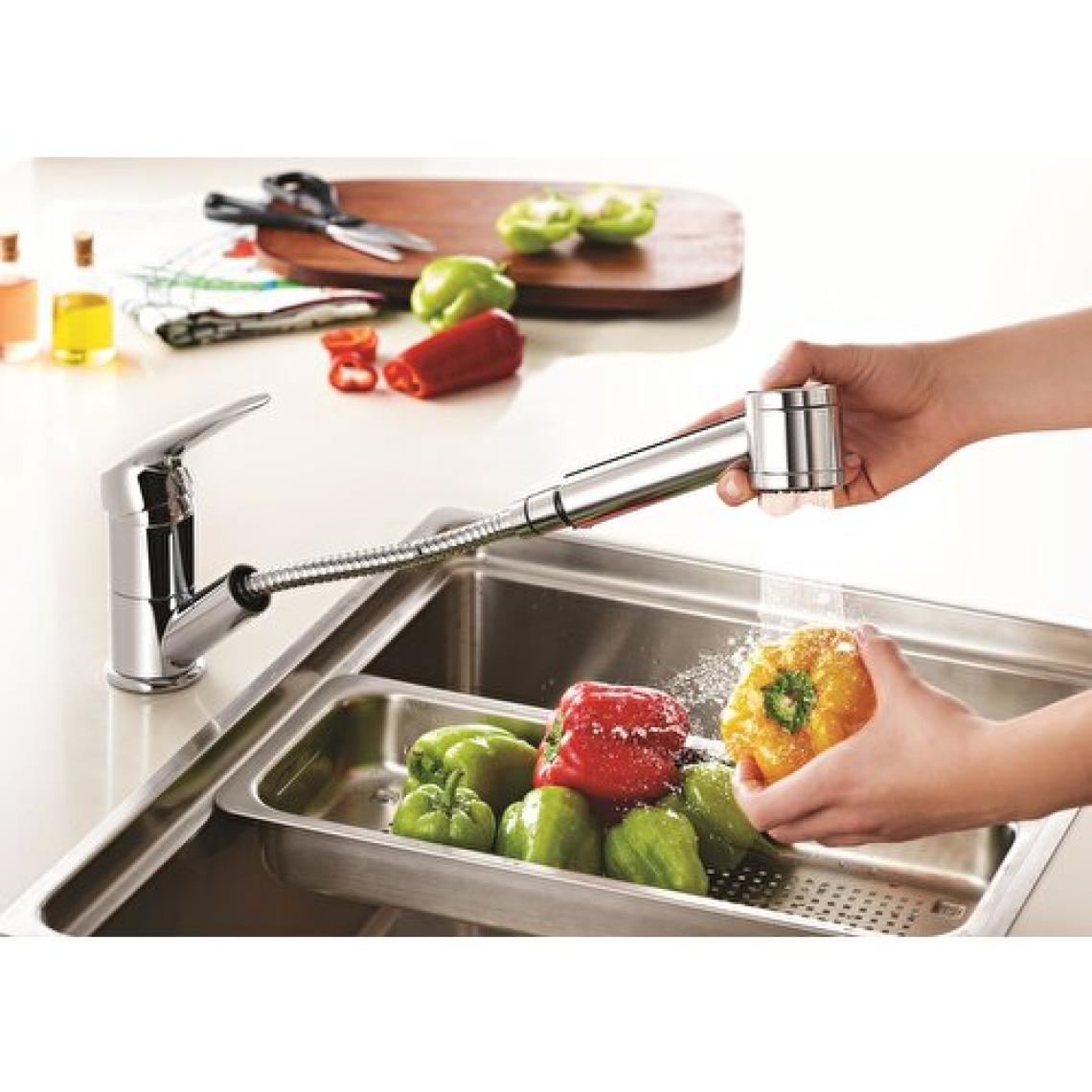 Artema Harmony XL A42147 Pull-Out Eviye Bataryası, Krom