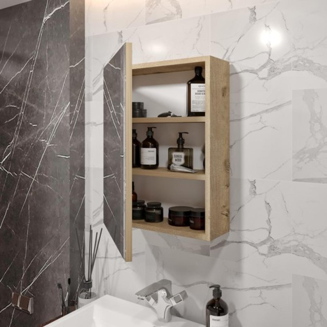 Rosepal Mobilya Banyo Tuvalet Aynalı Dolap Lefkas