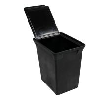 Q-trash Bın 20 L Black Çöp Kovası