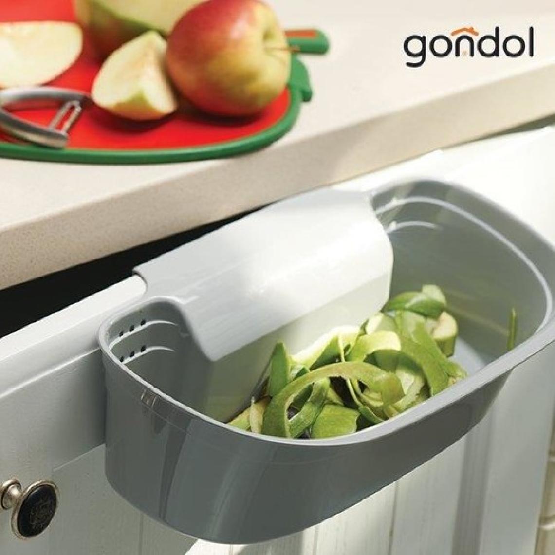 Gondol G550 Bio Pratik Çöp Kutusu Dolap Askılıklı 2,20 lt