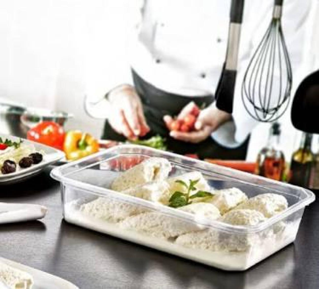Erkoç Poly Time Plastik 4 No Şeffaf Peynir Küveti 7.3 Lt E343