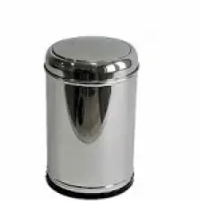 Krom Sallanır Kapak Çöp Kovası 5 Lt Lider Marka