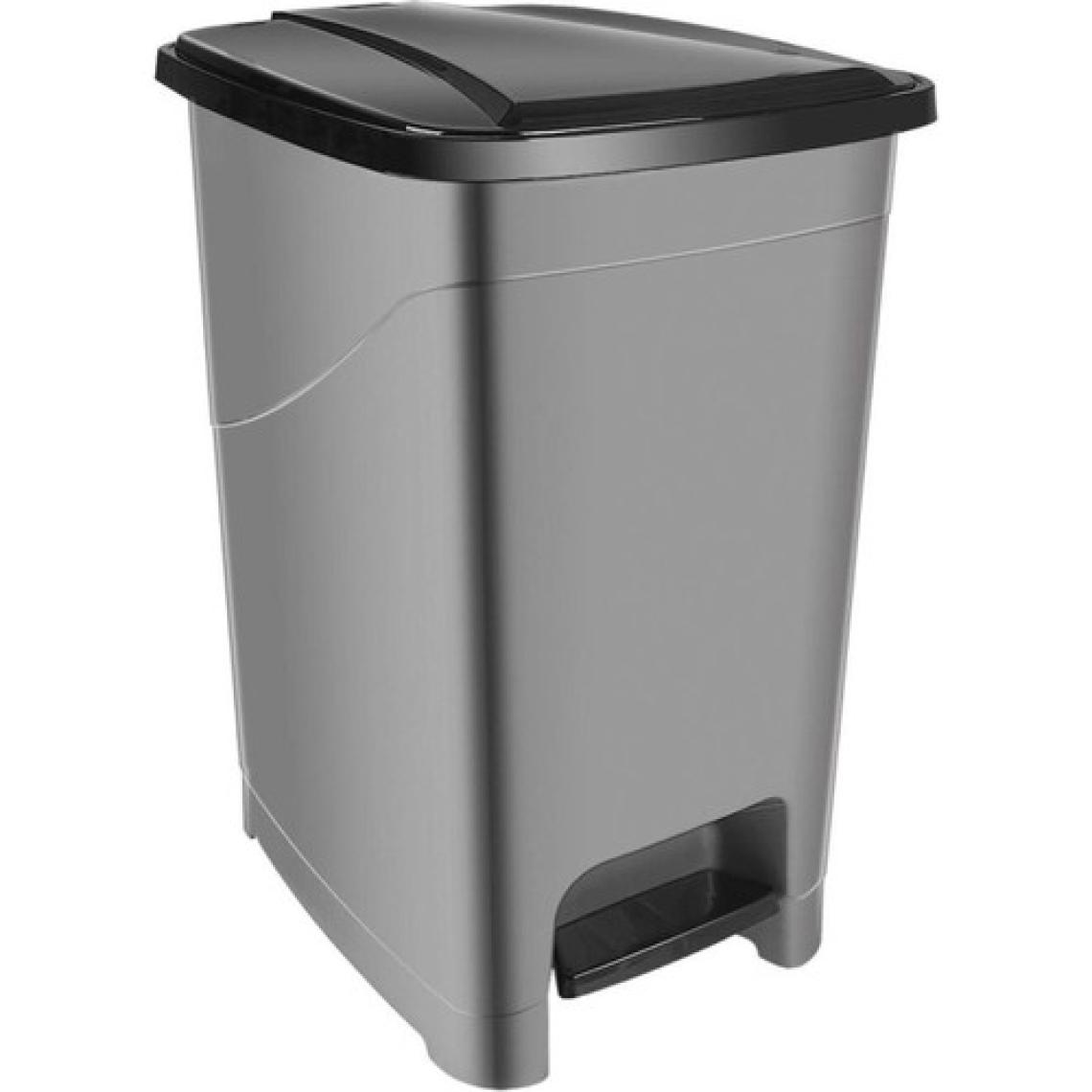 TeknoTrust 10 L Slim İç Kovalı Pedallı Plastik Çöp Kovası, Modern ve Şık Tasarım