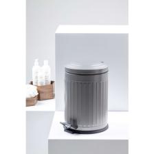 FH finehome Vidor Pedallı Amortisörlü 4005S Efor Gri Renkli Çöp Kovası 12 Lt