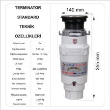 Terminator Standart Çöp Öğütücü