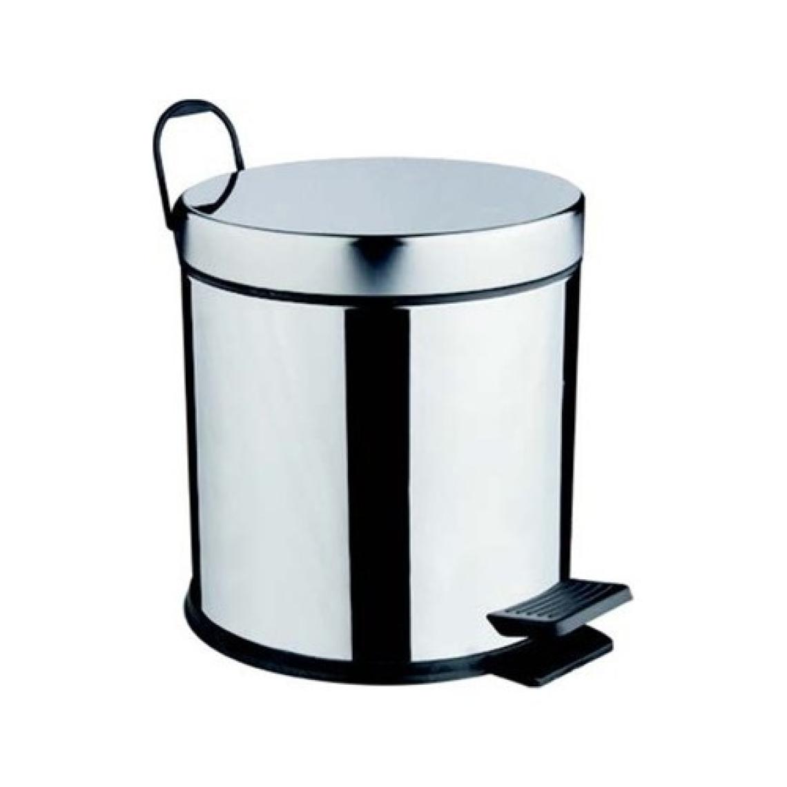 Maxiflow 3 Litre Pedallı Çöp Kovası Krom **paslanmaz Gövde**