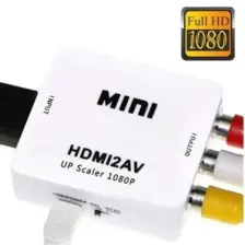 Hdmı To Av Rca 1080p Destekli Çevirici Dönüştürücü Adaptör