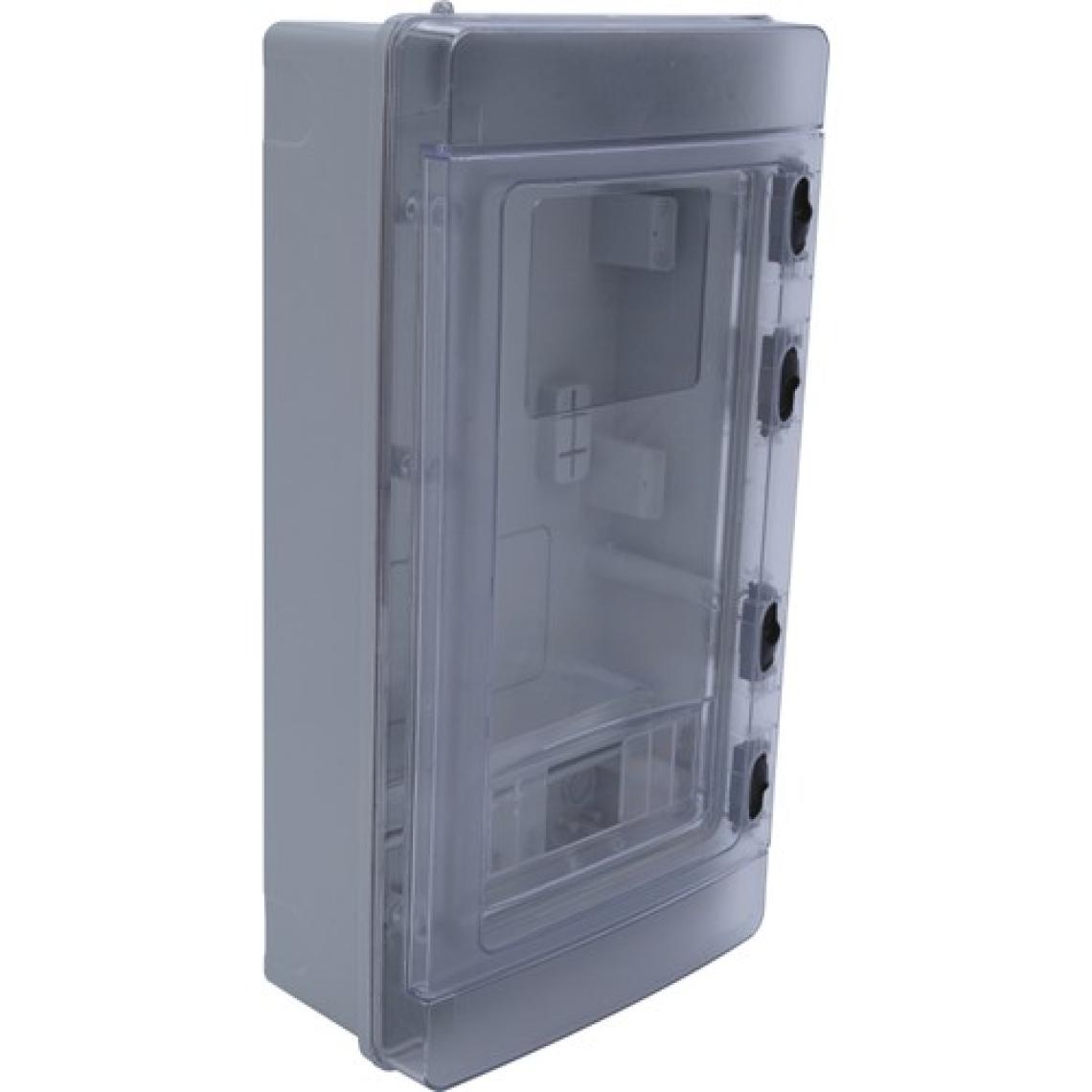 Çetinkaya 24X46X13,2 (1 Trifaze Sayaç-9 Sigortalı) Şeffaf Kapaklı Pano Çp 5310