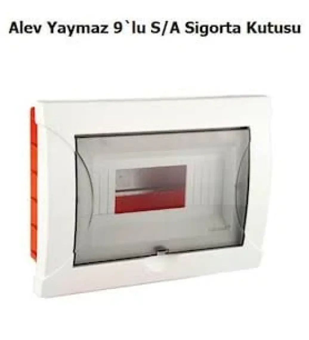 Çet-San 9 Lu Sıva Altı Sigorta Kutusu Dokuzlu W Otomat Kutusu Ankastre WK.510