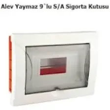 Çet-San 9 Lu Sıva Altı Sigorta Kutusu Dokuzlu W Otomat Kutusu Ankastre WK.510