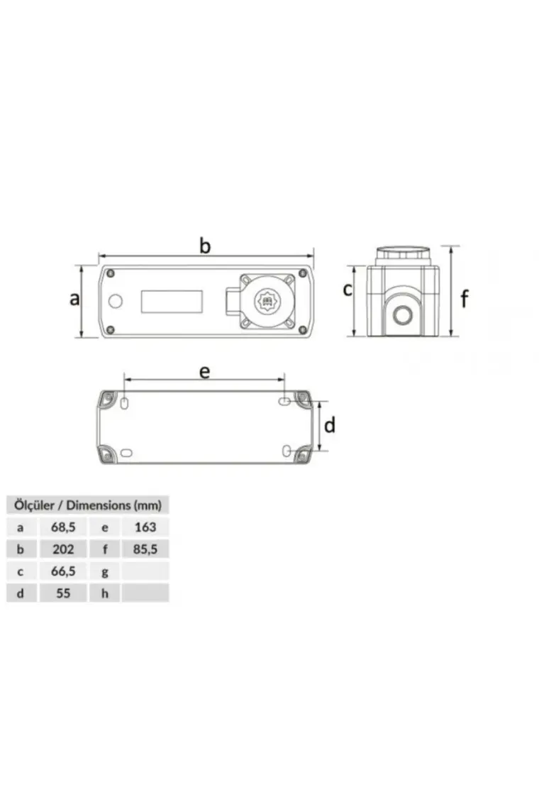 Bemis Prizli Sigorta Kutusu BT3-4050-0002