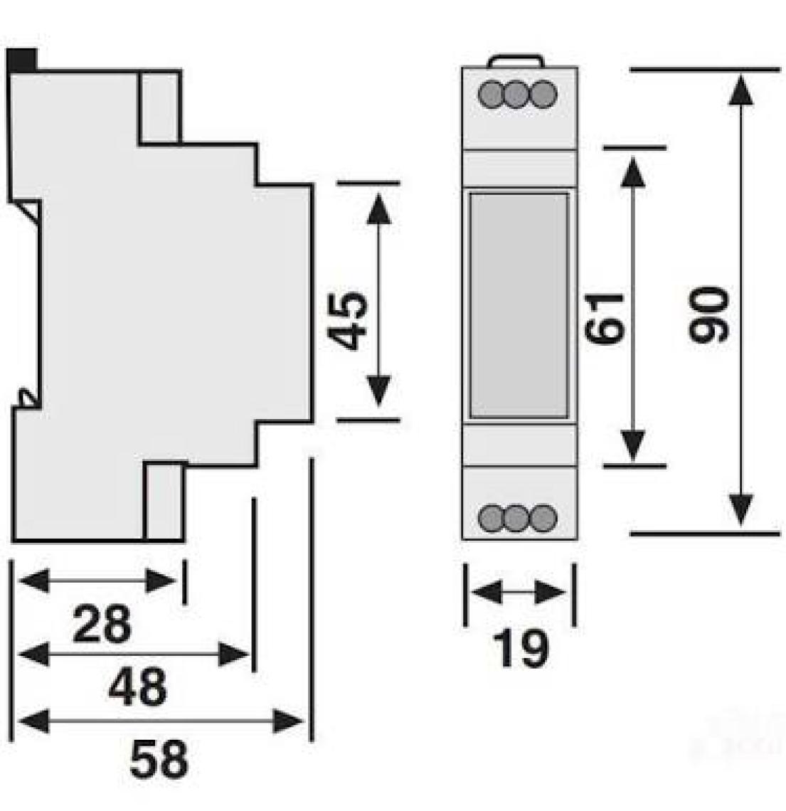 Entes MCB-7 Elektronik Zaman Rölesi