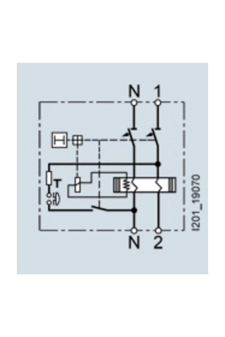 5sv4314-0 40a 30ma 230v (faz+nötr) Kaçak Akım Koruma Rölesi