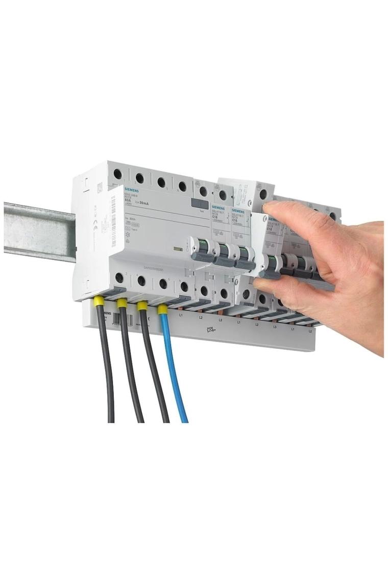 Siemens 5Sl6120-6Ya  1 Fazlı  20 Amper   B Tipi  (Çabuk Karakterli) 6Ka Otomatik Sigorta