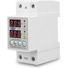 Tomzn Voltaj ve Akım Koruma Rölesi 80A Yüksek Alçak Gerilim Akım KoruyucuRöle  Monofaz Elektrik Bekçisi