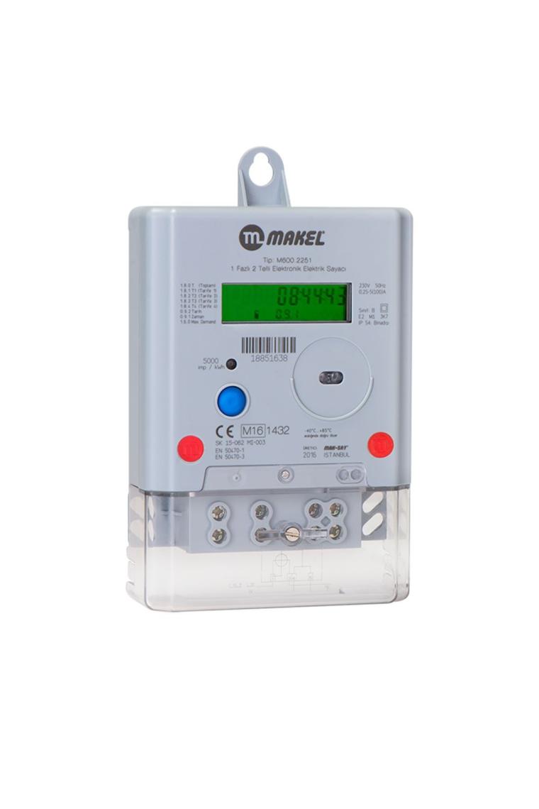 Makel Monofaze Elektronik Sayaç