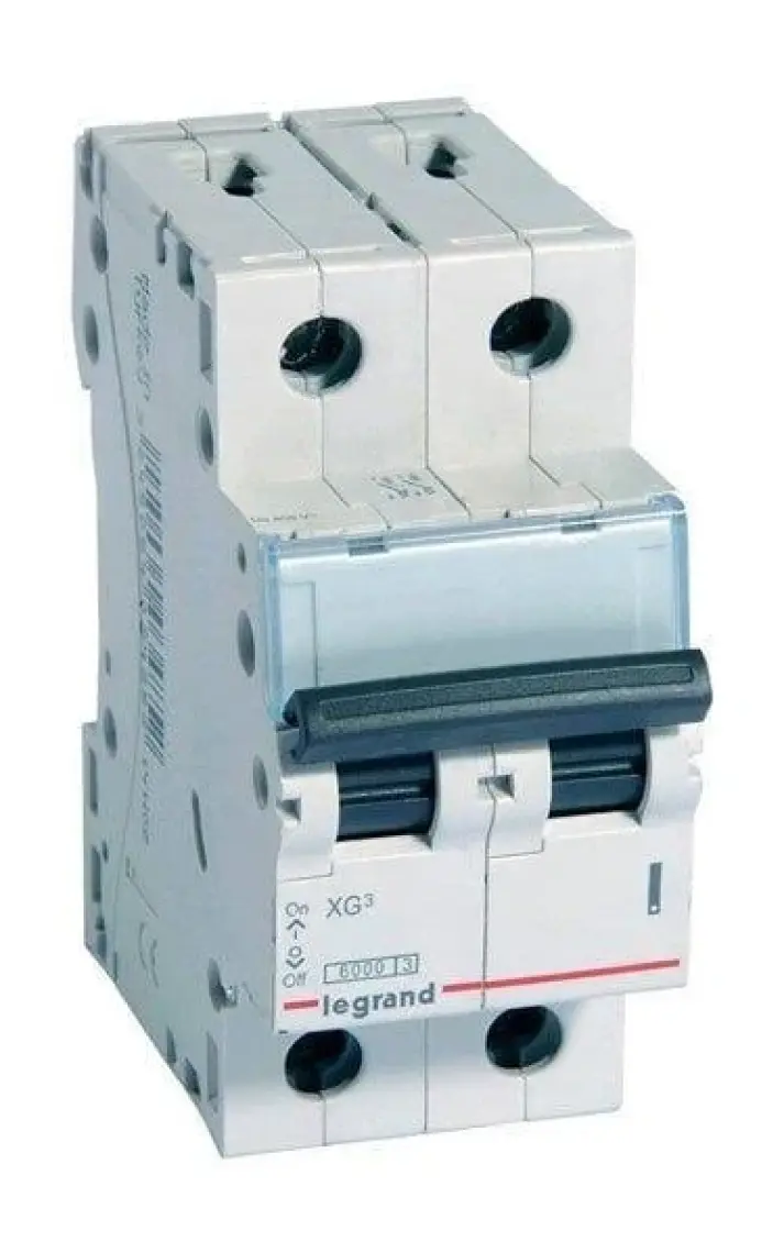 Legrand Monofaze Nötr Kesmeli 2X16A B Tipi Otomatik Sigorta 6ka 403485
