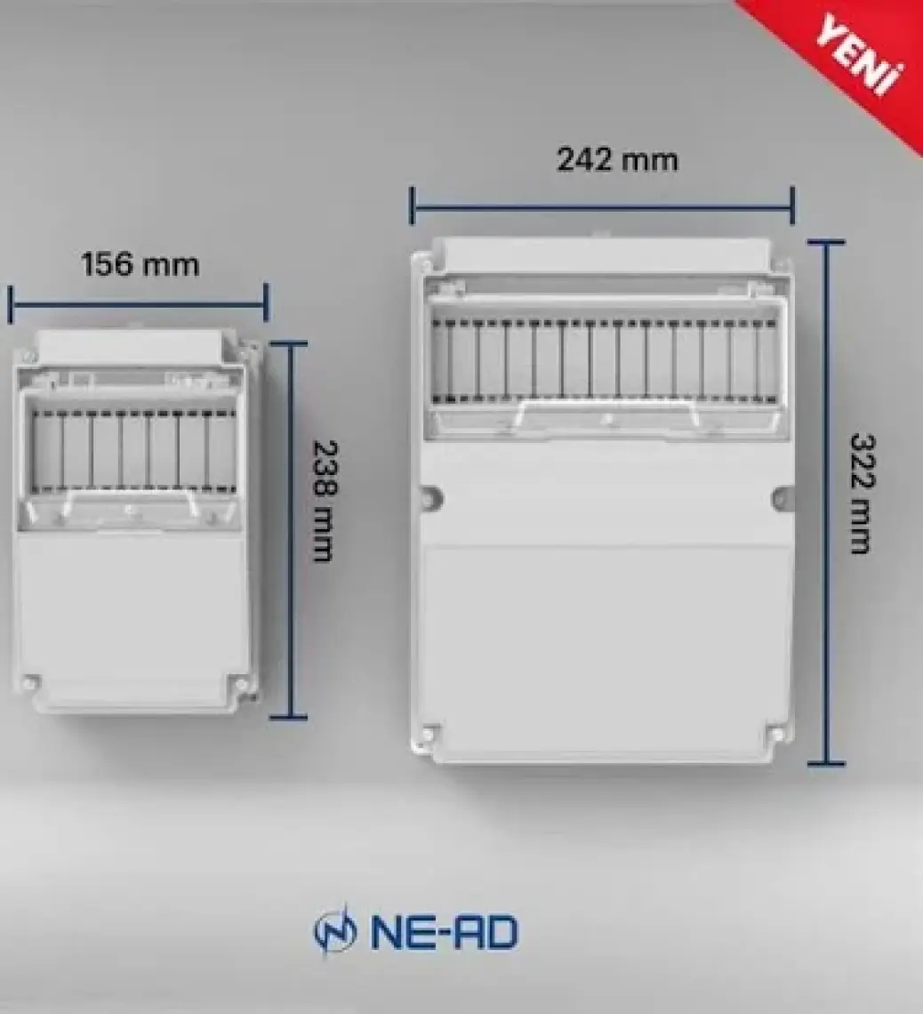 NE-AD 3X25A 2 Ad ÖN+1X16 A 2 Ad Yan Kombinasyon